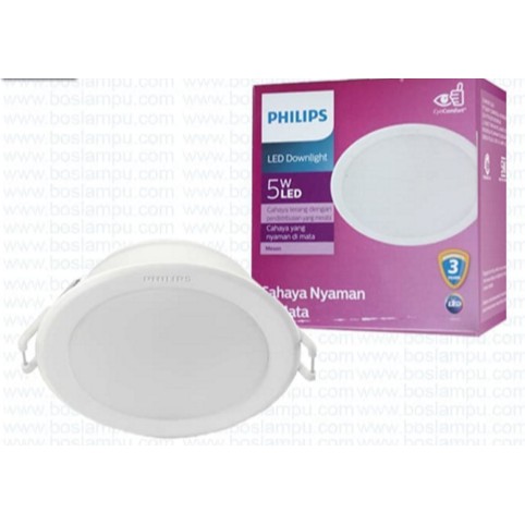 Downlight LED MESON 59447 PHILIPS 5 Watt (Bulat)