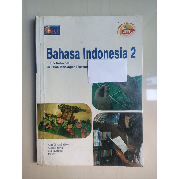 

Buku Bahasa Indonesia Kelas 8 Kurikulum 2013 Facil