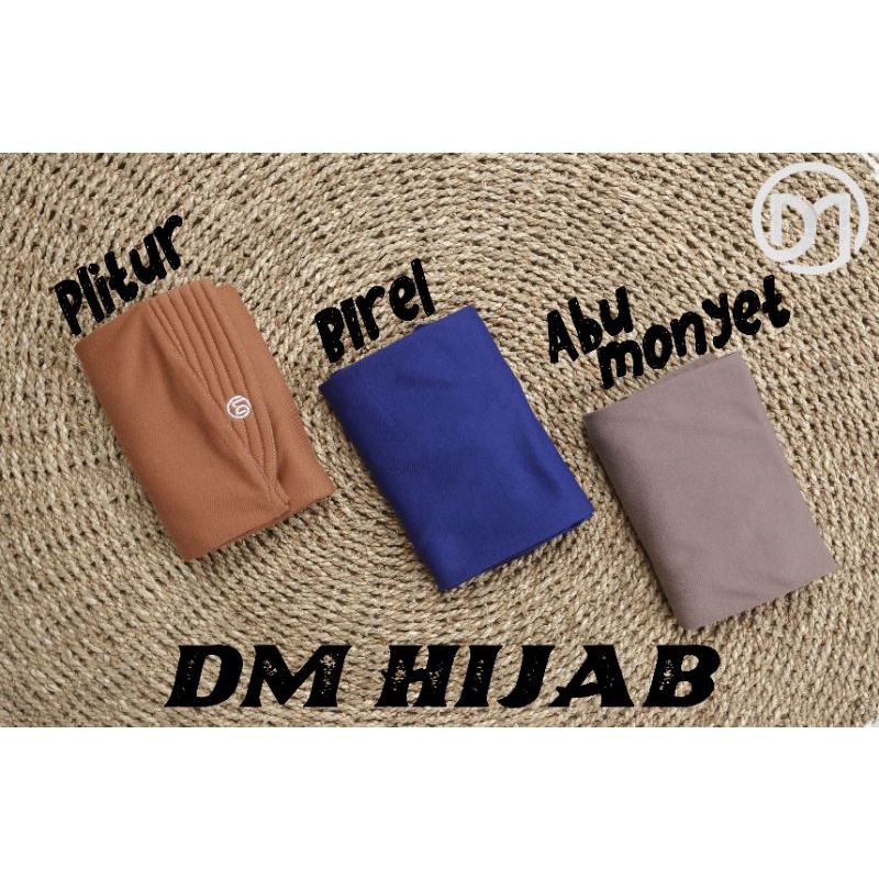 Jilbab kaos TC/DK/KH/PE kerudung instan hijab instant - hijab bergo - ukuran XL -DM hijab- hijab instant murah - hijab-7
