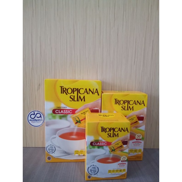 

Tropicana Slim Sweetener Classic | Pemanis Untuk Bantu Batasin Gula