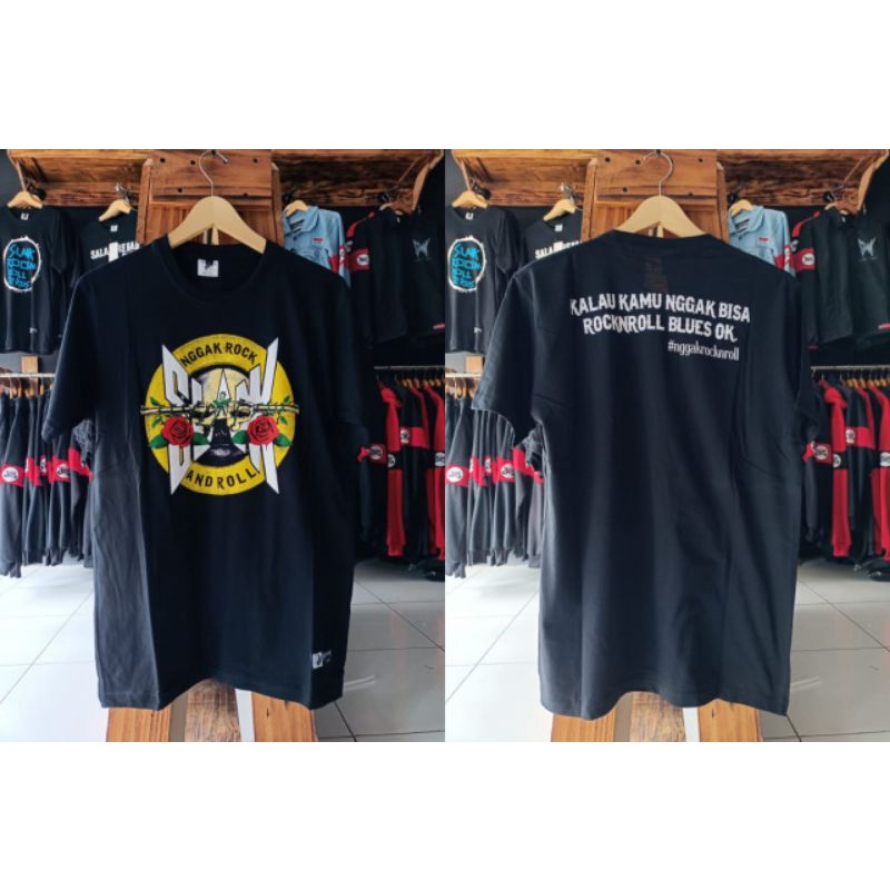 TSHIRT-KAOS SLANK-MAWAR MERAH-PAKAIAN PRIA-KAOS DISTRO-KAOS BANDUNG-UNACLOTH83