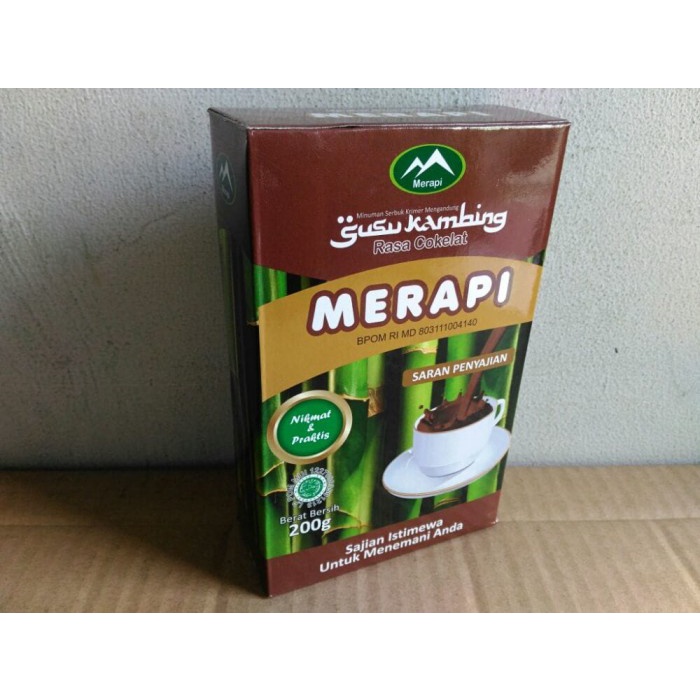 

HIU SUSU KAMBING ETAWA MERAPI RASA COKELAT 200 GRAM / SUSU KAMBING ETAWA BUBUK / MURNI