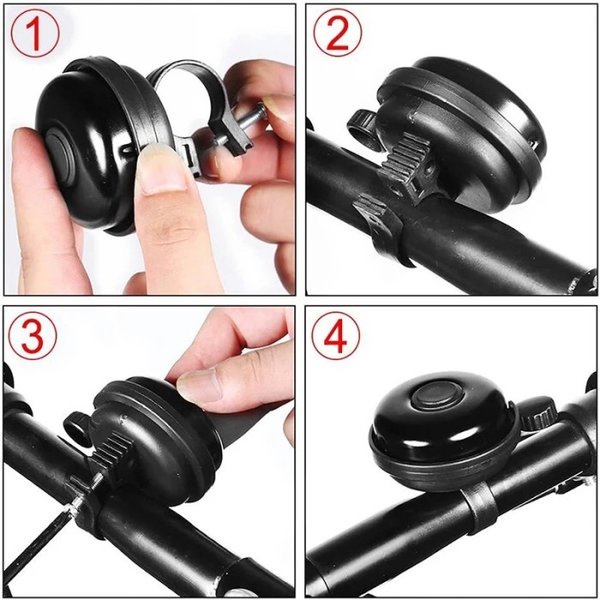 Bell Sepeda Handlebar Safety Cycling Ring Horn Suara Keras Aksesoris