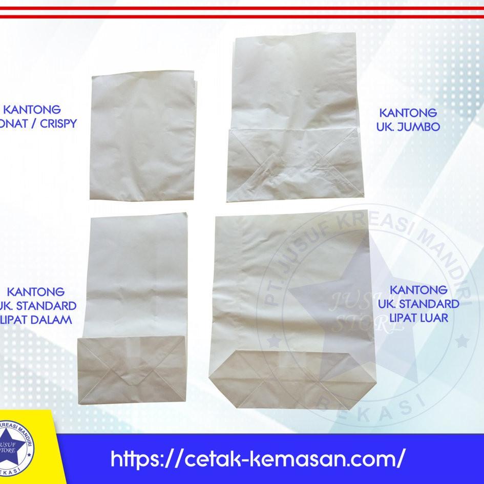 

Paperbag polos foodgrade isi 250pcs/pack