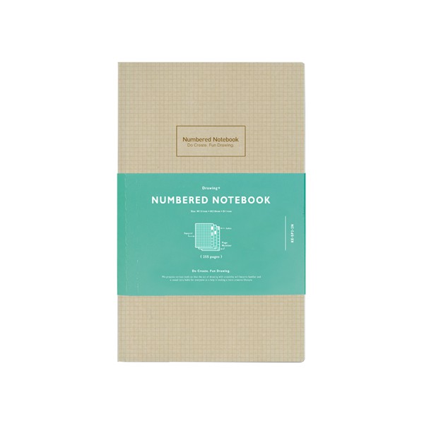 Kokuyo Numbered Notebook