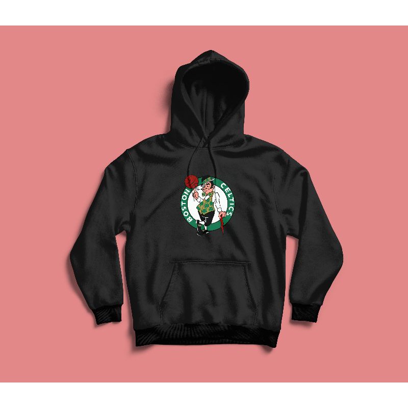 HOODIE BASKET NBA BOSTON CELTICS LOGO JAJE HOODIE
