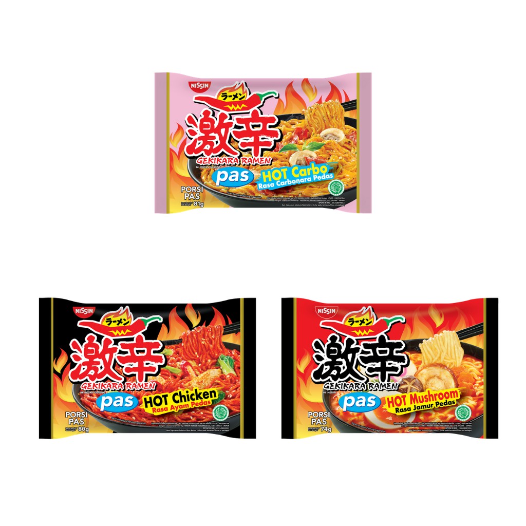 

NISSIN - PAKET GEKIKARA PAS 3 PCS