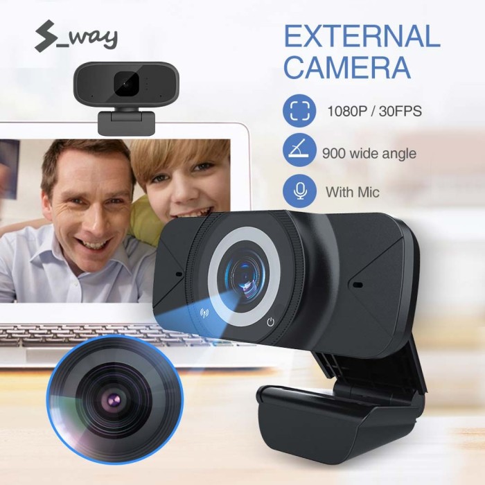 W7 Full Hd Webcam 1080P With Microphone Web cam 1080P FULL HD JERNIH