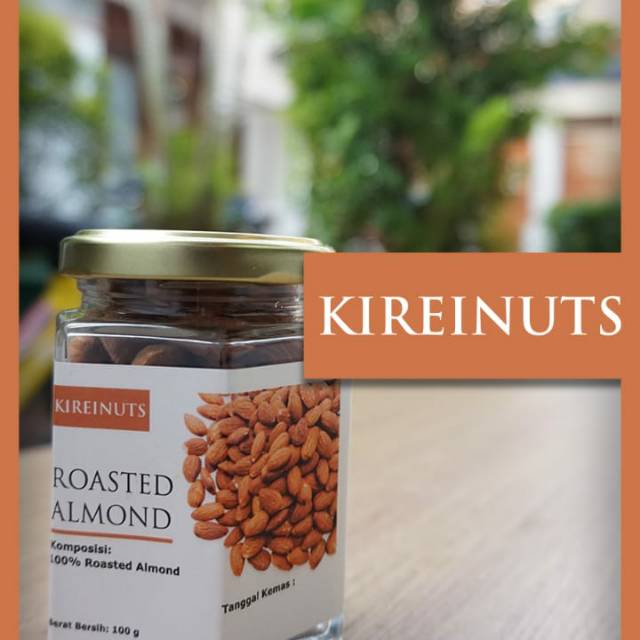 

Kacang almond panggang original "KIREINUTS" - 1 BOTOL