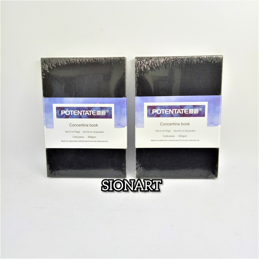 

Potentate Watercolor Concertina Book