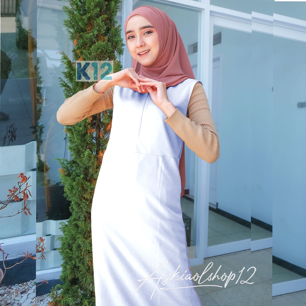 INNER SPAN DRESS GAMIS MAXI / SPAN INNER GAMIS TANPA LENGAN