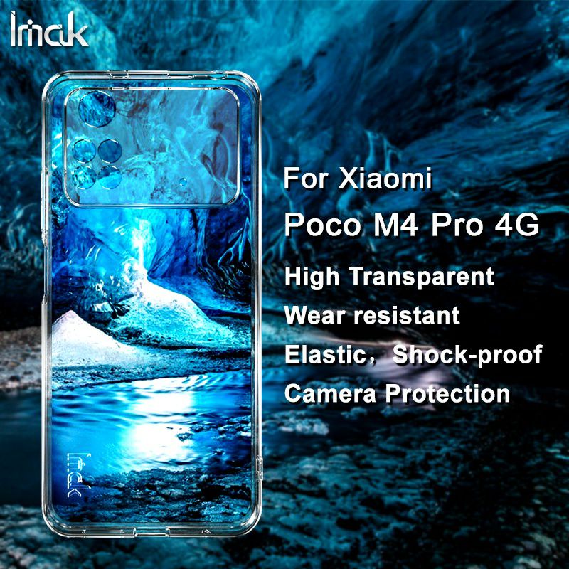 IMAK Case Xiaomi Poco M4 Pro 4G Clear Softcase UX-5