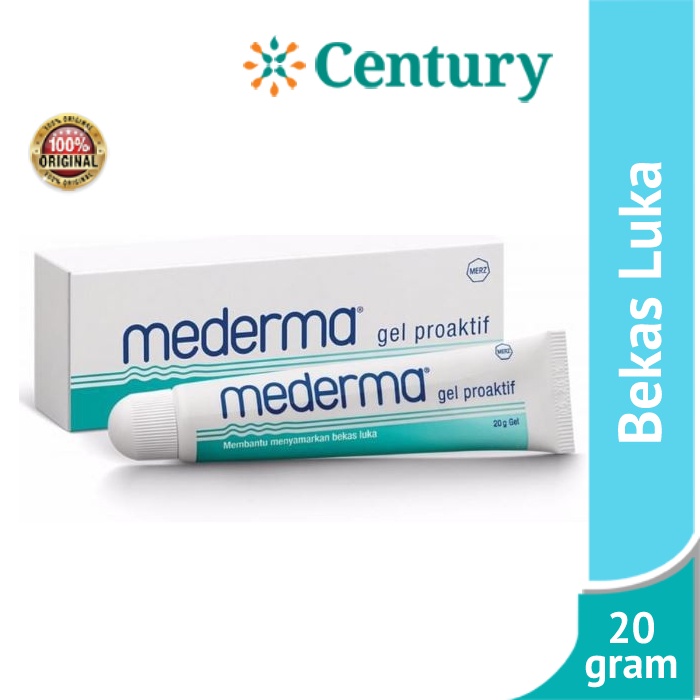 Mederma Gel Proaktif 20 gr  / Bekas Luka / Kemerahan / Scar