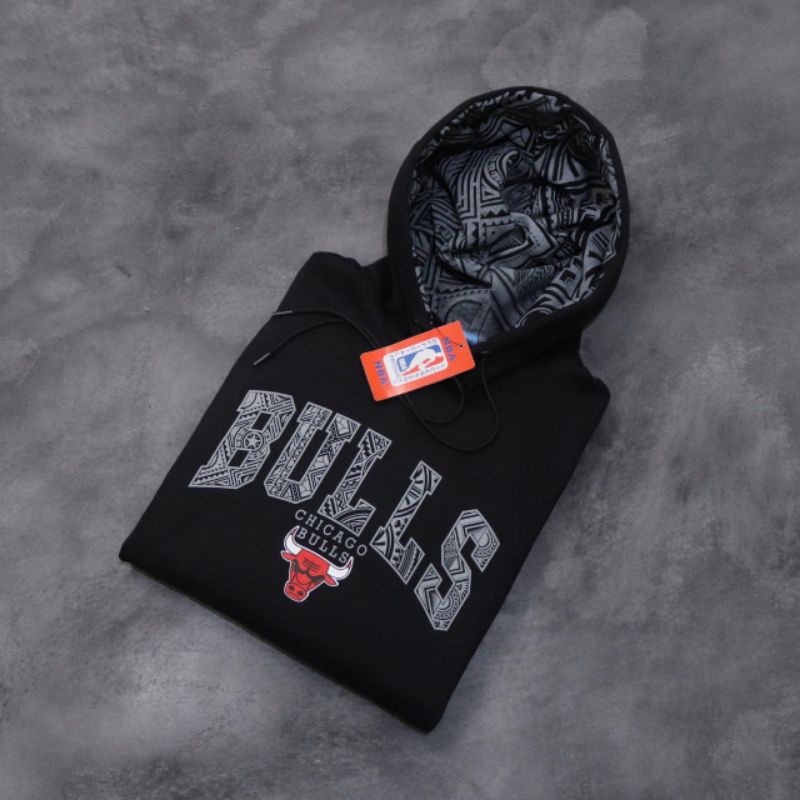 JAKET HOODIE SWEATER BULLS NBA FULLTAG &amp; LABEL