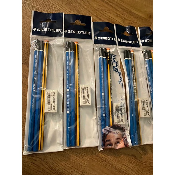 

Pencil 2b 3pcs +free eraser