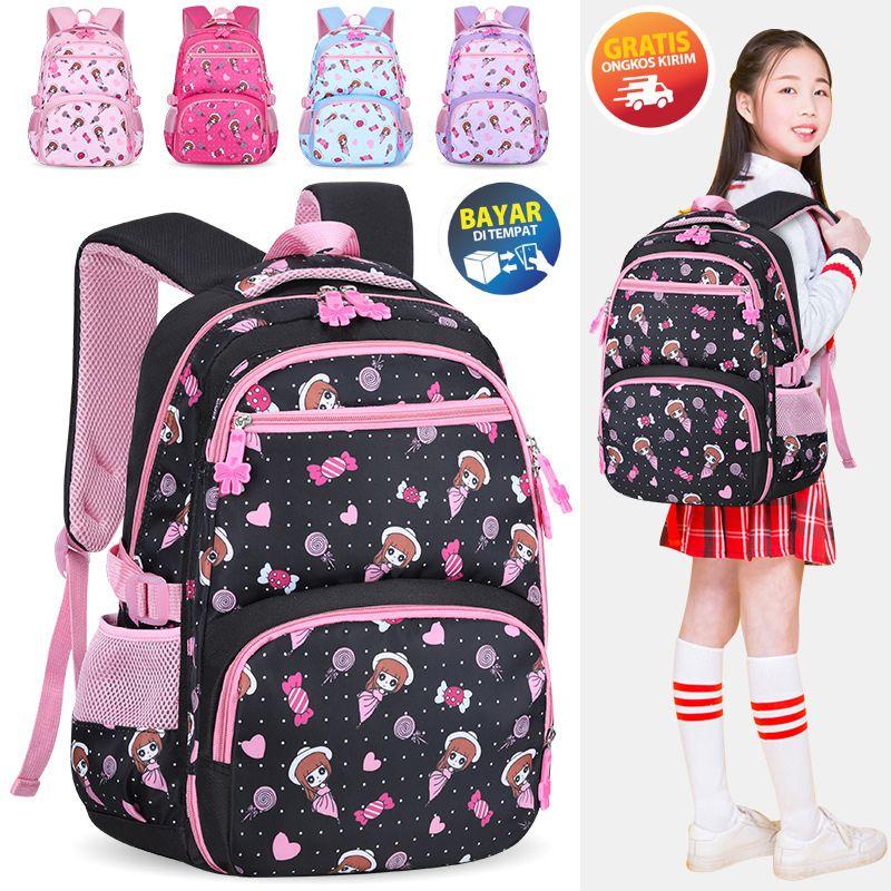 GOKIDO - BK147 TAS SEKOLAH TAS RANSEL ANAK PEREMPUAN TAS SEKOLAH ANAK PEREMPUAN TAS SEKOLAH WANITA TAS SEKOLAH