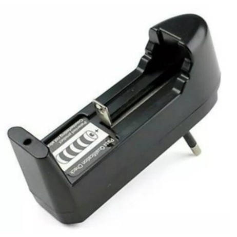 Desktop Charger Baterai Single Slot + baterai