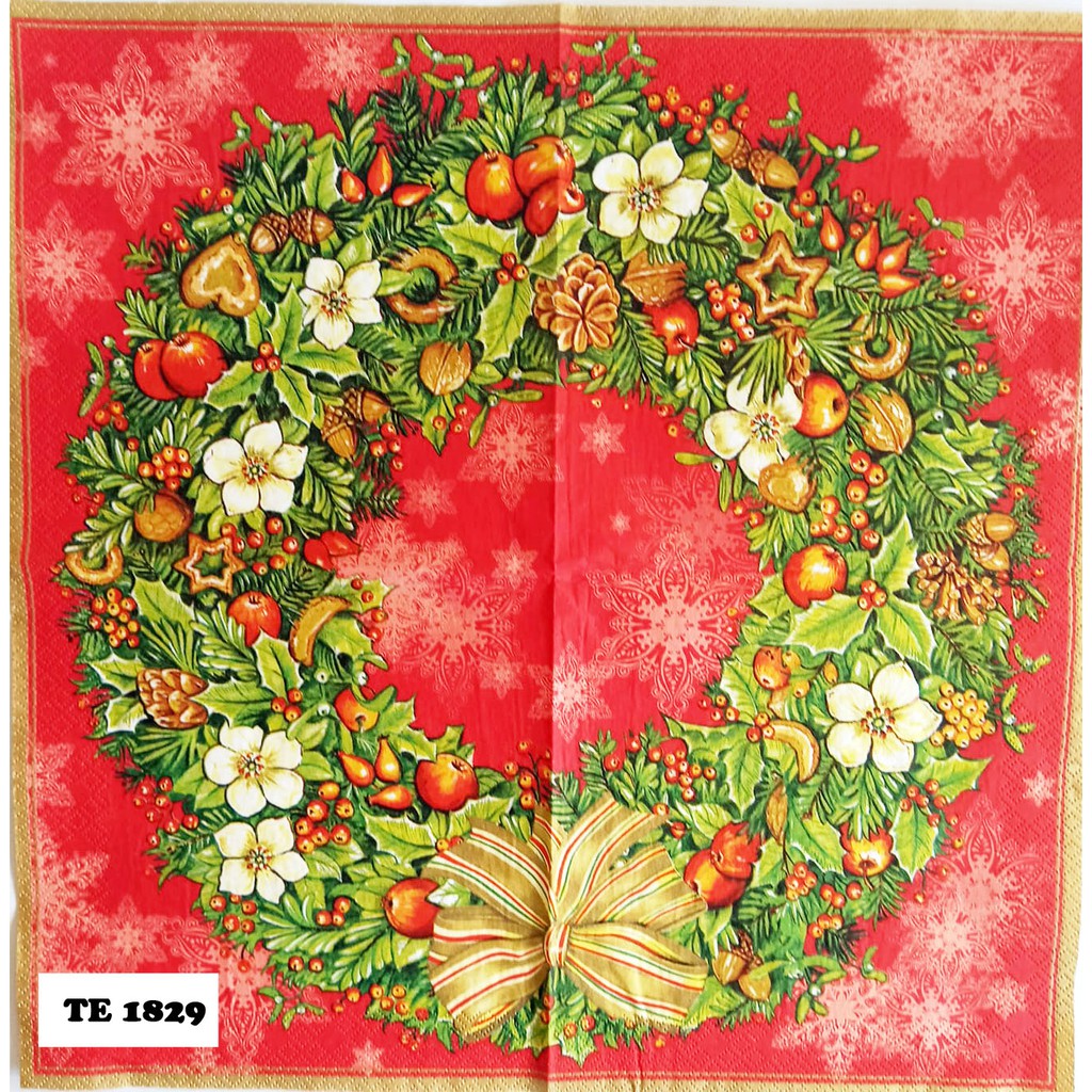 TISU DECOUPAGE EROPAH 33X33 CM TE 1829 TTS