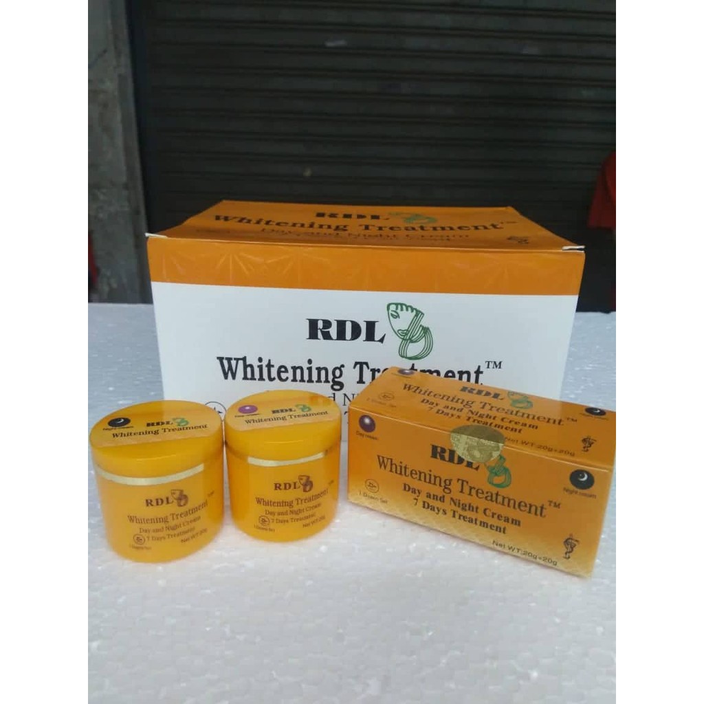 CREAM RDL 7 DAYS ORIGINAL - 7 HARI - KRIM PEMUTIH SIANG DAN MALAM - 1 SET