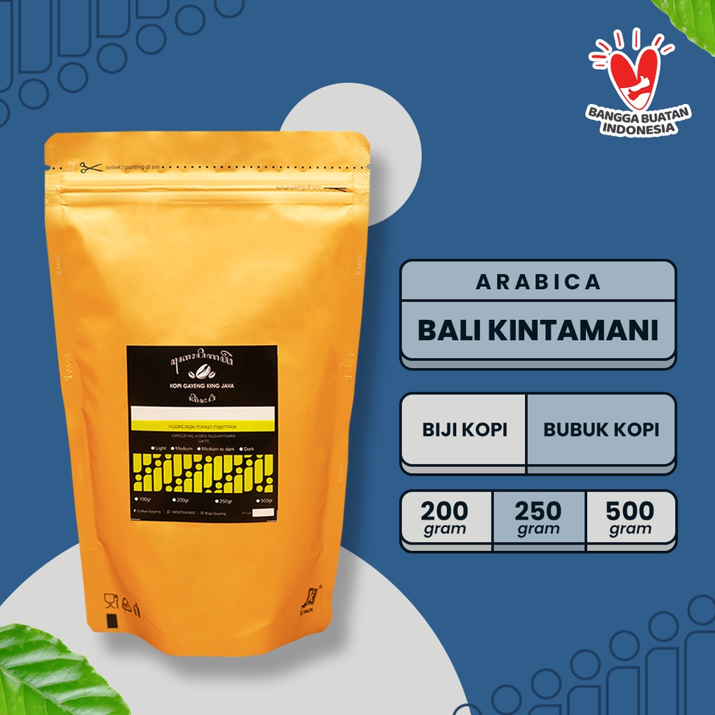 

Kopi Arabika Bali Kintamani 200gr