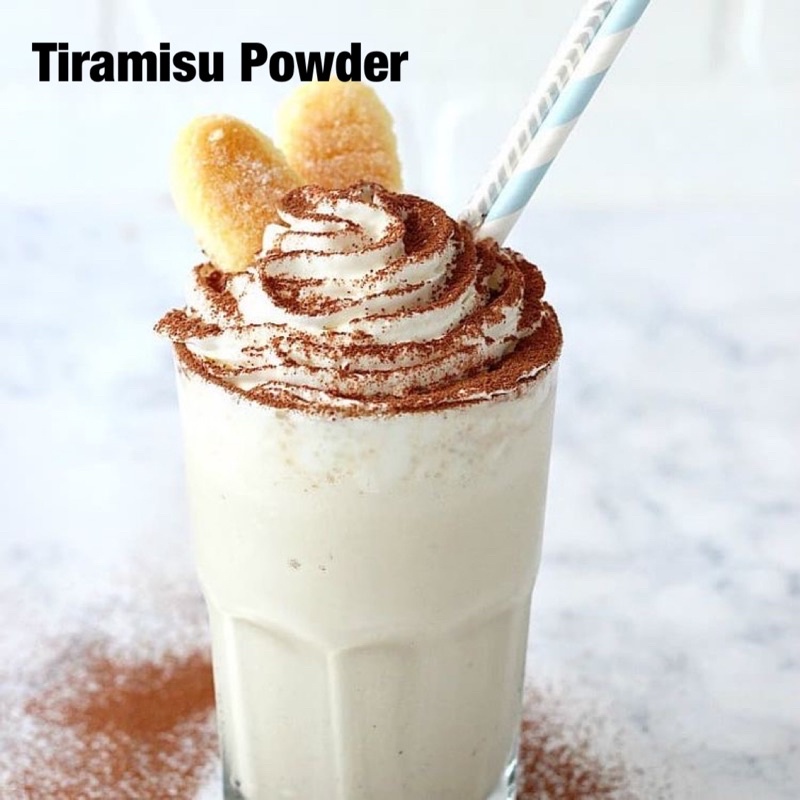 

Tiramisu Powder / Bubuk Minuman Rasa Tiramisu 250GR