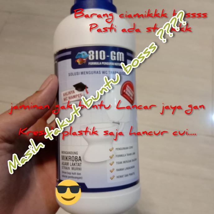 Paling Dicari] Obat Wc Mampet / Obat Wc Buntu / Obat Sedot Wc / Bio Gm