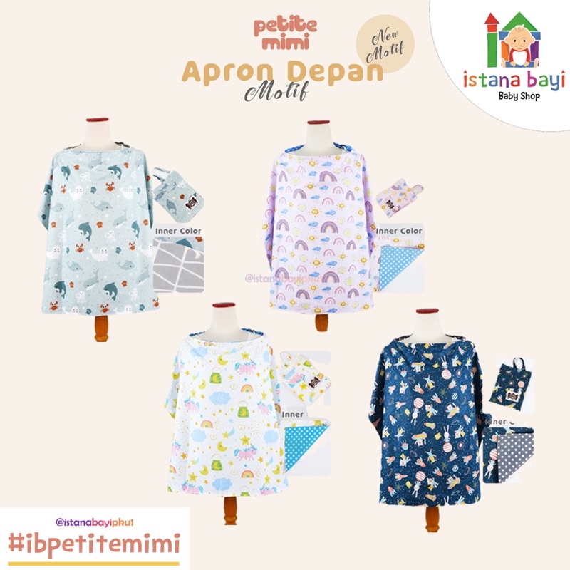 Petite Mimi Nursing Cover ( Front Apron) - Penutup Menyusui