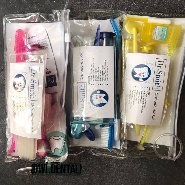 L5-  Ortho kit sikat gigi behel traveling travel pack