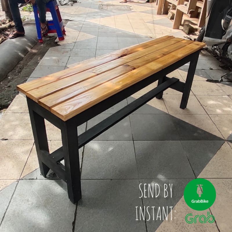 kursi panjang jati belanda minimalis