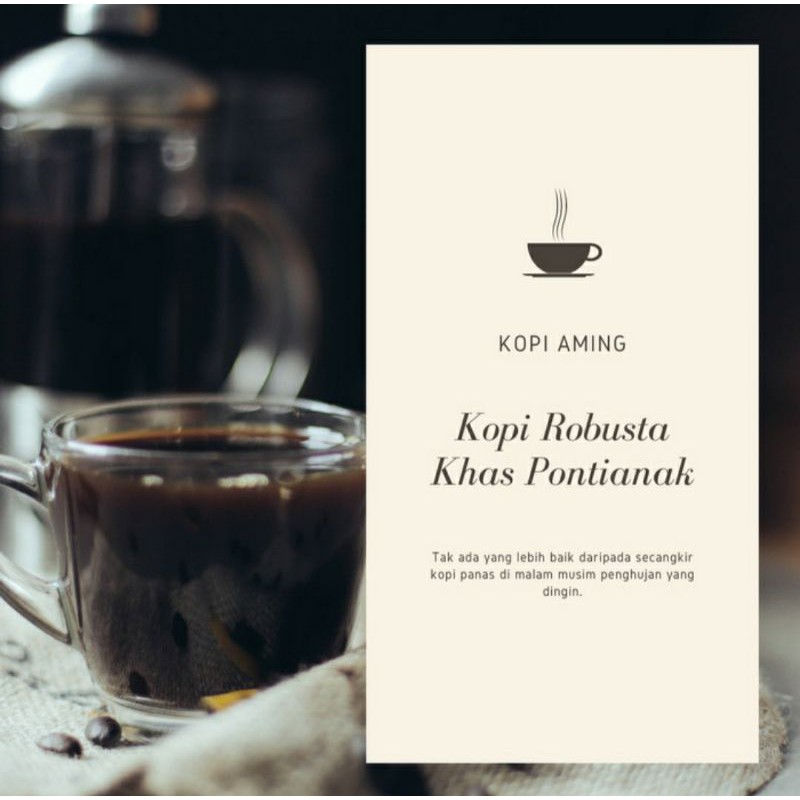 

Kopi Bubuk Aming Pontianak