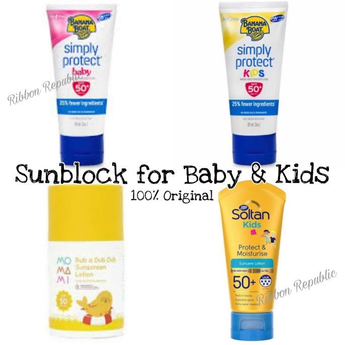 Banana Boat Sunscreen Baby Kids SPF 50 SPF50 Sunblock Lotion Bayi Anak