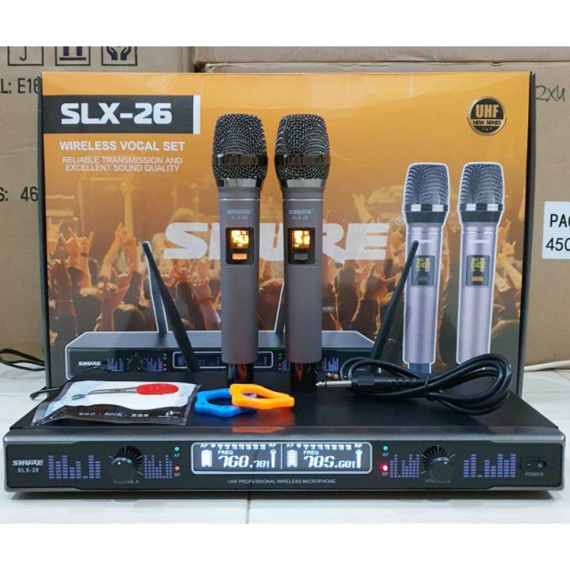 Microphone Wireless Shure SLX 26 Mic wireless Shure