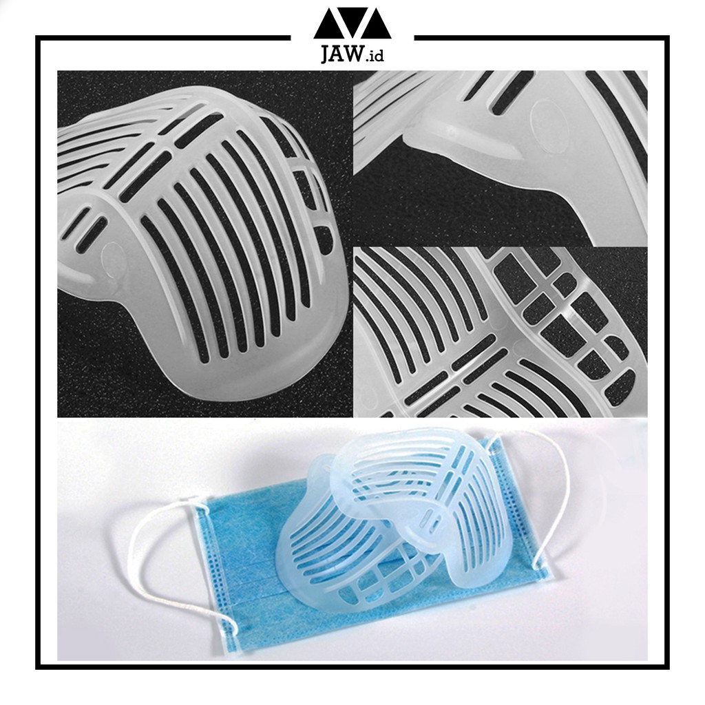 NEW Braket Masker 3D / Penyangga Masker 3 Ply / Bracket Mask Support