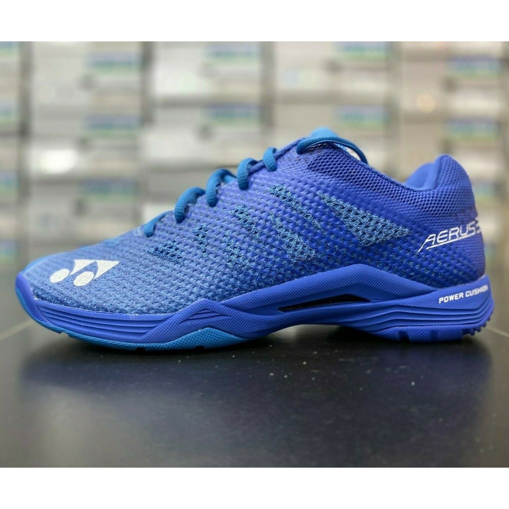Sepatu Badminton Yonex SHB Aerus 3 Biru Blue Atlet Series Original