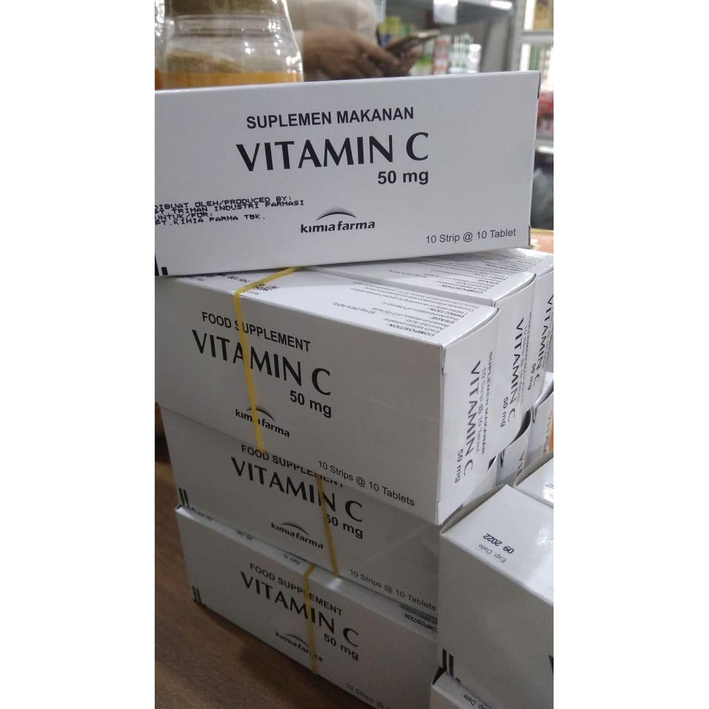 Vitamin C 50mg Kimia Farma Shopee Indonesia