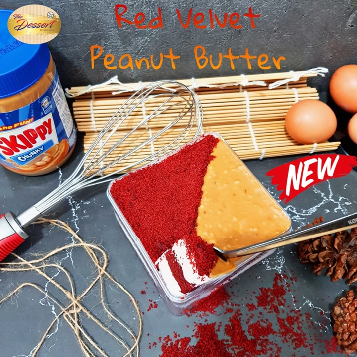 

DESSERT BOX RED VELVET PEANUT BUTTER JUMBO BOX BY DOD DEN