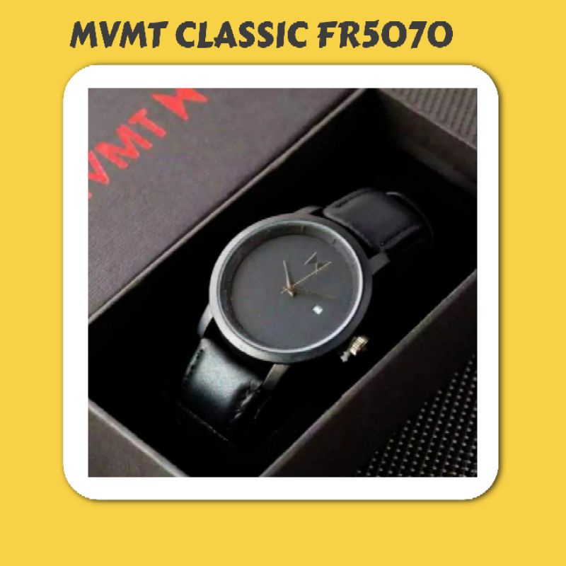 Jam Tangan Fashion Pria Mvmt Classic FR5070 Kulit Premium