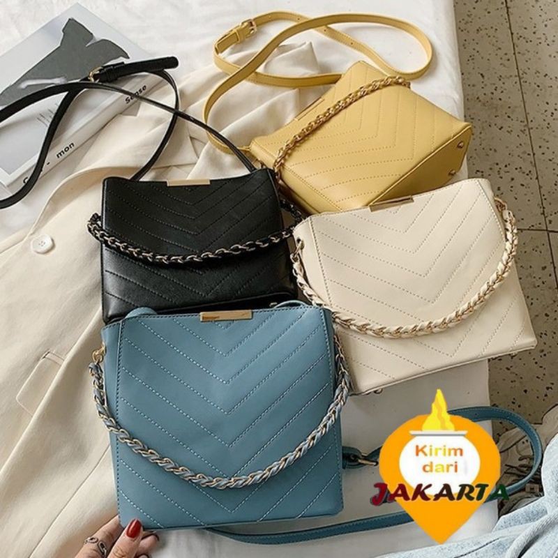 (2PC BISA IKG)GTBI99884559 New Arrival  !!!  Tas Selempang  Tas Wanita Import  Premium Terbaru