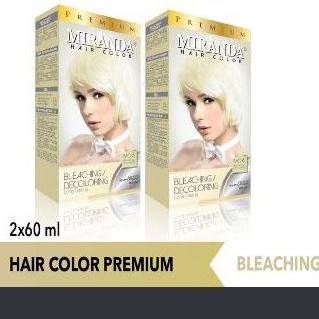 Miranda Cat rambut warna bleaching