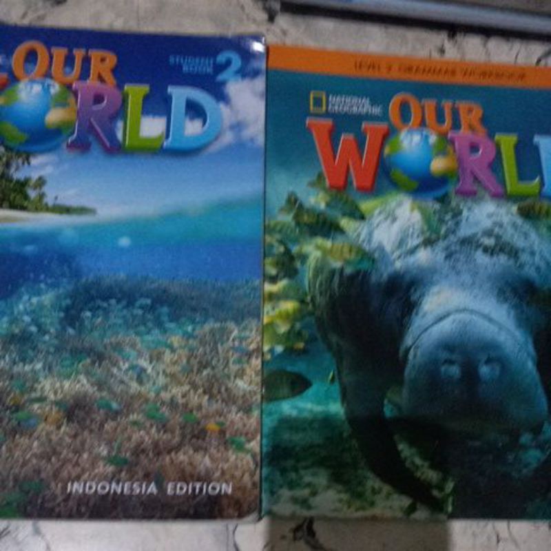 buku our World 2 dan grammar our World level 2