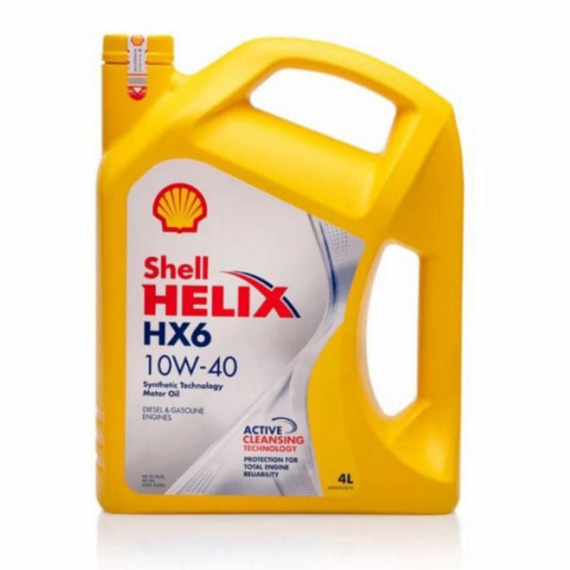 Oli Mobil Shell Helix HX6 10W-40 4L GALON