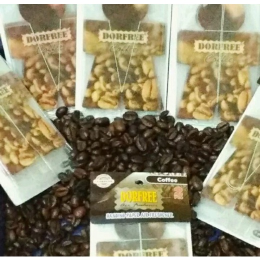 Promo pewangi ruangan dan mobil dorfree rasa kopi yg creami Limited