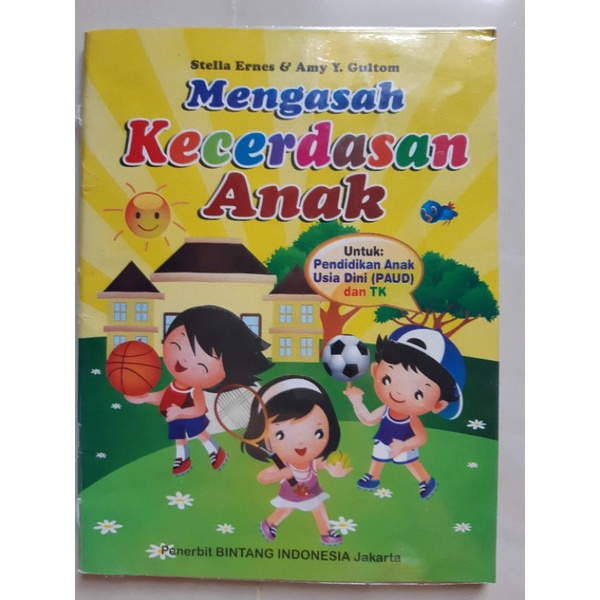 buku bekas mengasah kecerdasan anak PAUD dan TK