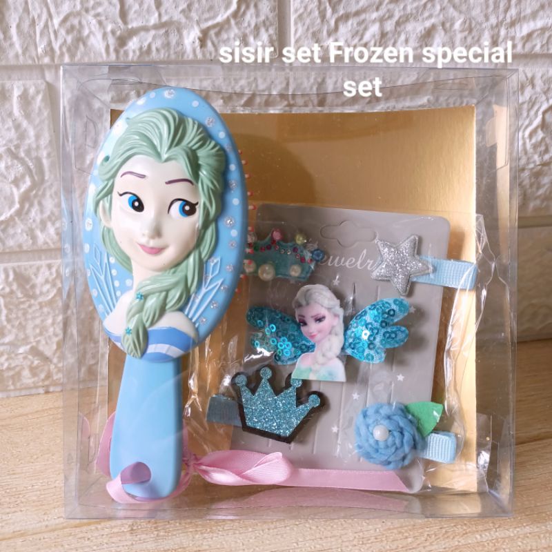 sisir set princess anak perempuan belle,sisir FROZEN ELSA READY