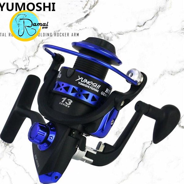 Murah  Reel Yumoshi 13BB Spool Besi Metal BK7000