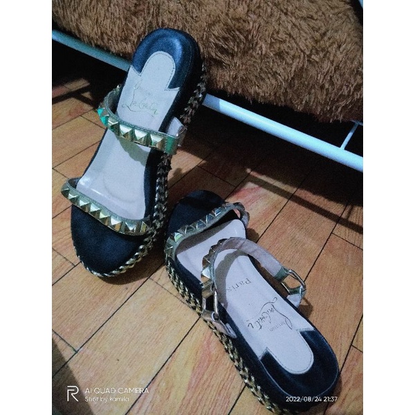 preloved sandal Christian Louboutin size 36