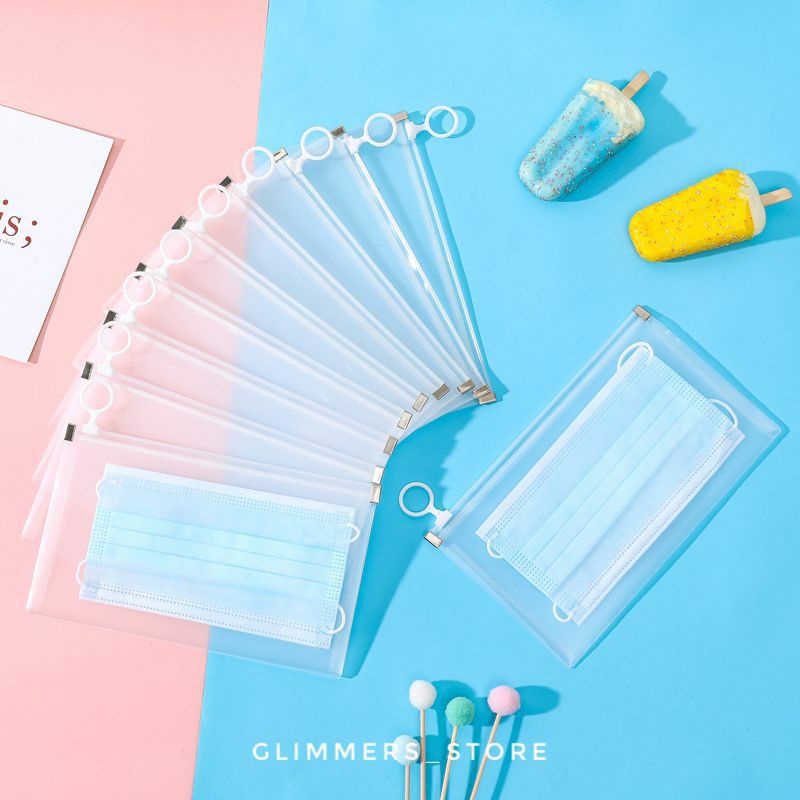 Tempat masker/ mask pouch/ dompet masker