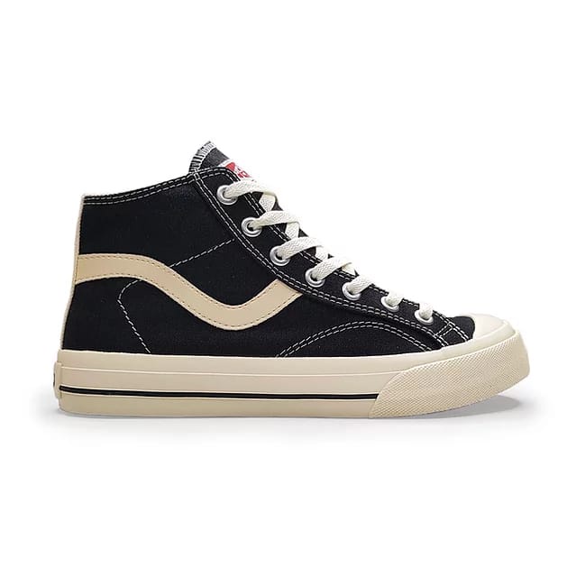 Ventela Public High Original - Sepatu Sneakers-Black Natural