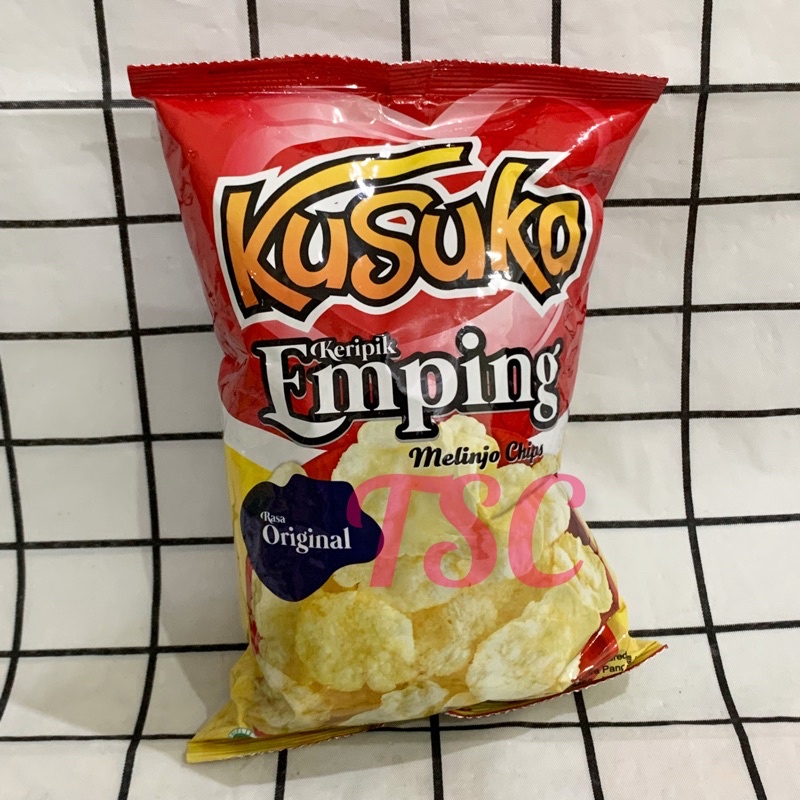 

Kusuka Keripik Emping Melinjo Chips rasa Original / Belinjo