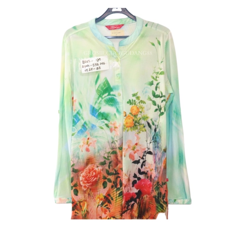 TRISET Blouse / TRISET Blouse Panjang / Blouse Wanita / Blouse Panjang / Atasan Wanita